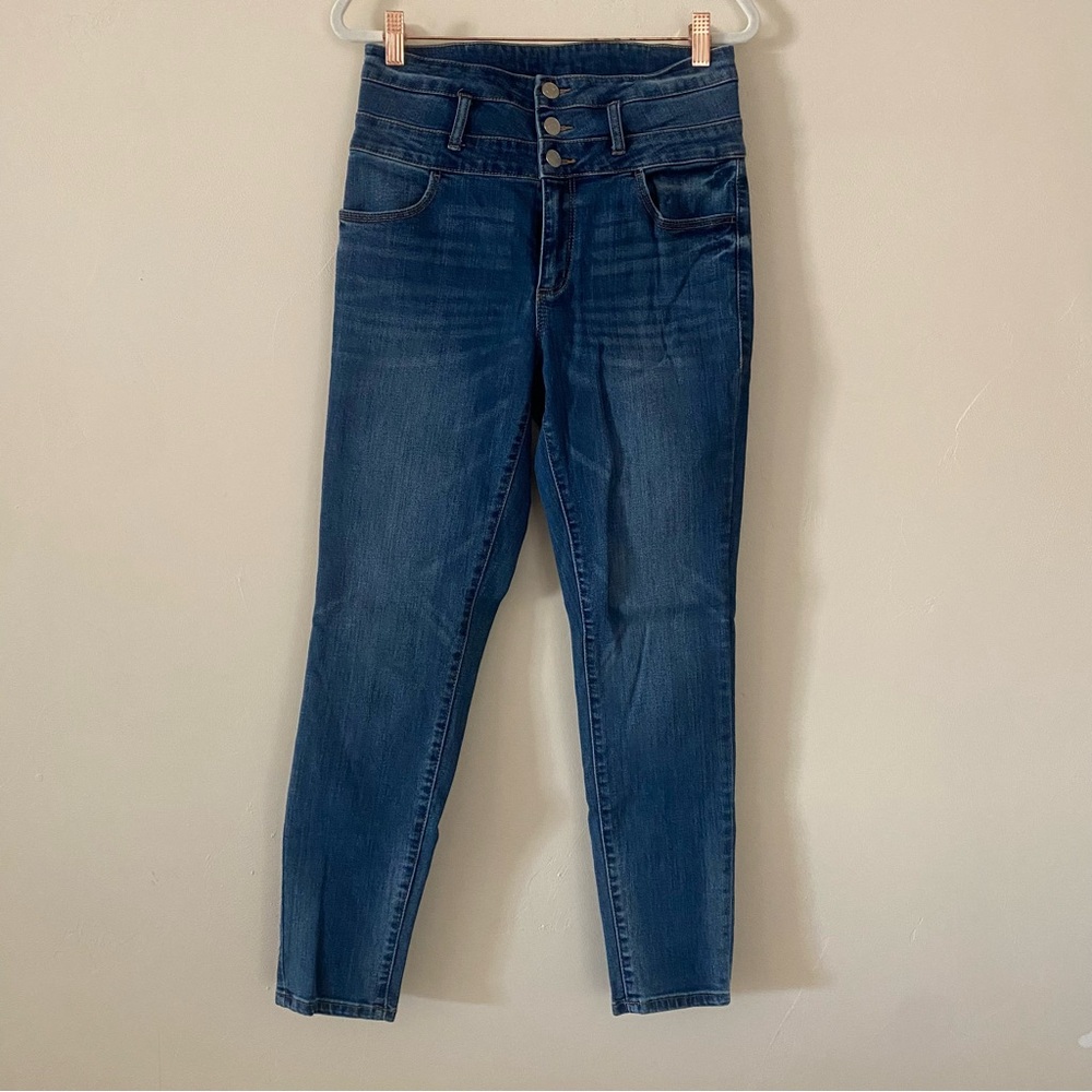 Garage High Rise Blue Jeans